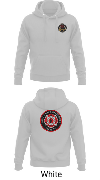 Hoodie, Bangor fire, Fire Department, Teamtime, Team time, sublimation, custom sports apparel, team uniforms, spirit wear, spiritwear, sports uniforms, custom shirts, team store, custom team store, fundraiser sports, apparel fundraiser