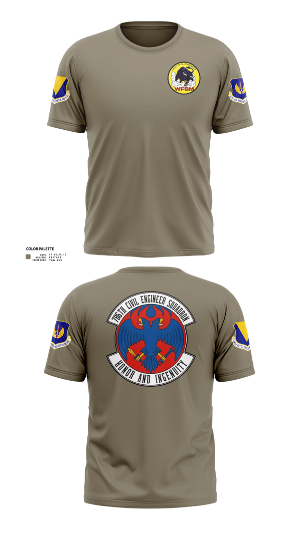 Short Sleeve Performance Shirt, 786th CES, Air Force, Teamtime, Team time, sublimation, custom sports apparel, team uniforms, spirit wear, spiritwear, sports uniforms, custom shirts, team store, custom team store, fundraiser sports, apparel fundraiser