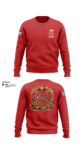 Lucas Volunteer Fire Department 18834425 Crew Neck Sweatshirt - 3