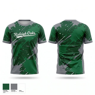 Soft Poly Tee Cotton Like Feel, Raleigh Oaks, Baseball, Teamtime, Team time, sublimation, custom sports apparel, team uniforms, spirit wear, spiritwear, sports uniforms, custom shirts, team store, custom team store, fundraiser sports, apparel fundraiser
