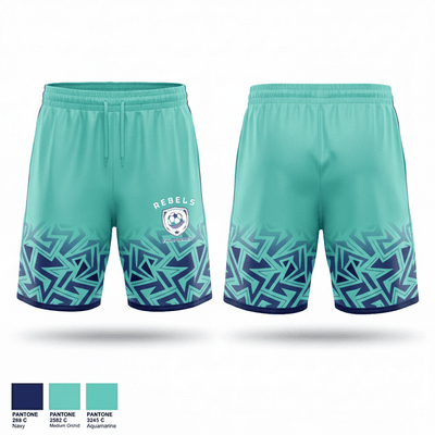 Rebels 33854729 Athletic Shorts With Pockets - 2