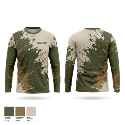 Dragons Long Sleeve Performance Shirt - 1