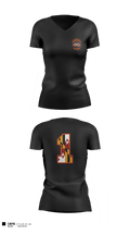IN SUPPORT OF BIKERS FOR CAUSE FOUNDATION 91283593 WOMEN'S SHORT SLEEVE V-NECK SHIRT - 7