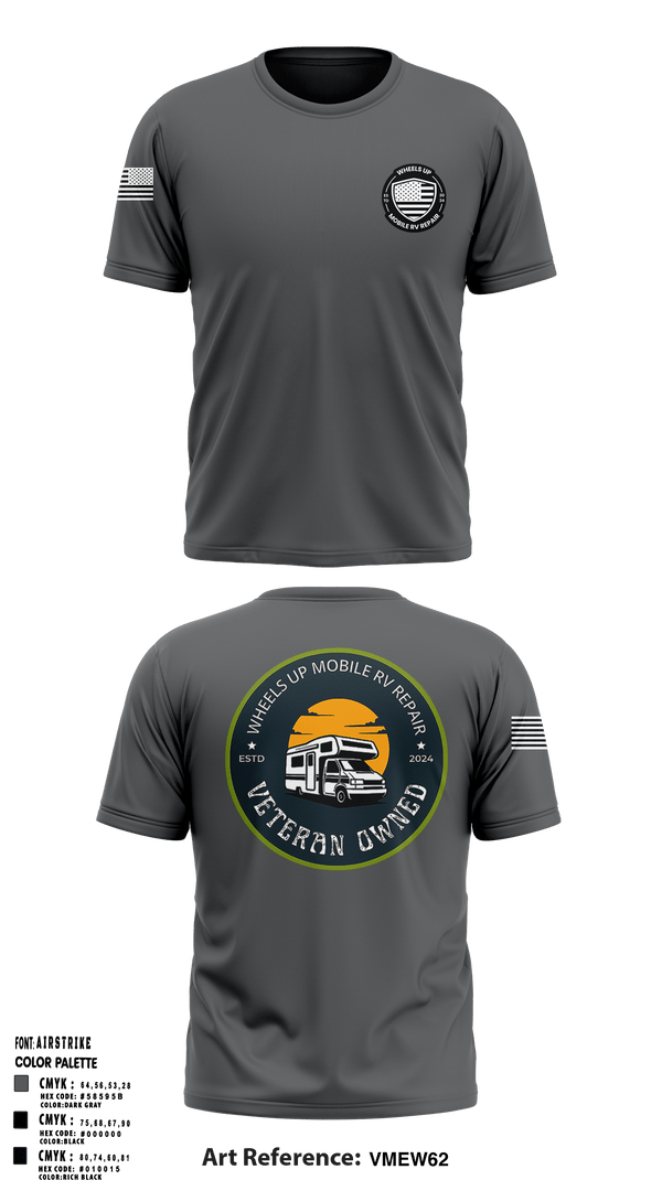 Old School Cotton Feel Shirt, Wheels Up Mobile RV RepairCullman County Dive TeamWheels Up Mobile RV Repair, , Teamtime, Team time, sublimation, custom sports apparel, team uniforms, spirit wear, spiritwear, sports uniforms, custom shirts, team store, custom team store, fundraiser sports, apparel fundraiser