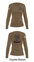 None 69864015 Women's Long Sleeve V-neck Shirt - 16