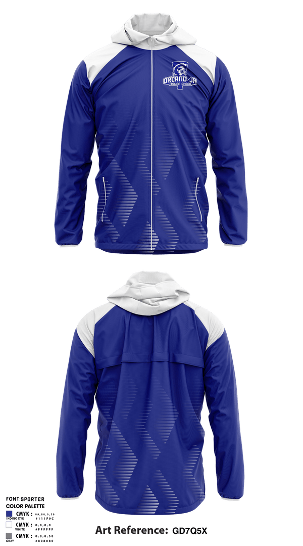 Windbreaker, Orland Jr Trojans Cheer, Cheer, Teamtime, Team time, sublimation, custom sports apparel, team uniforms, spirit wear, spiritwear, sports uniforms, custom shirts, team store, custom team store, fundraiser sports, apparel fundraiser