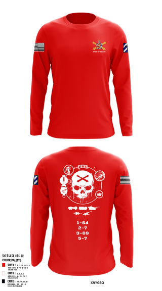 Long Sleeve Performance Shirt, 1-41 FA, Army, Teamtime, Team time, sublimation, custom sports apparel, team uniforms, spirit wear, spiritwear, sports uniforms, custom shirts, team store, custom team store, fundraiser sports, apparel fundraiser