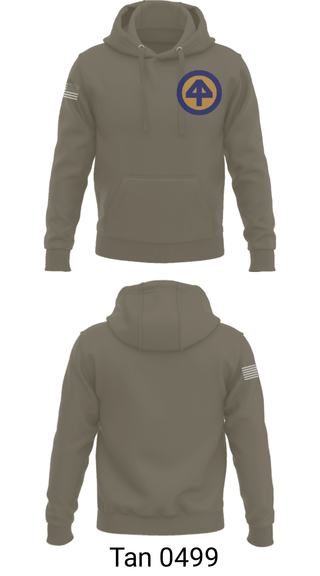 Hoodie, A CO 2-113th, Army, Teamtime, Team time, sublimation, custom sports apparel, team uniforms, spirit wear, spiritwear, sports uniforms, custom shirts, team store, custom team store, fundraiser sports, apparel fundraiser