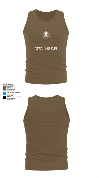 GFSC, 1-12 CAV 48486226 Tank Top - 19