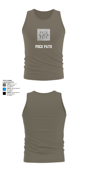 Tank Top, Poco Pato, , Teamtime, Team time, sublimation, custom sports apparel, team uniforms, spirit wear, spiritwear, sports uniforms, custom shirts, team store, custom team store, fundraiser sports, apparel fundraiser