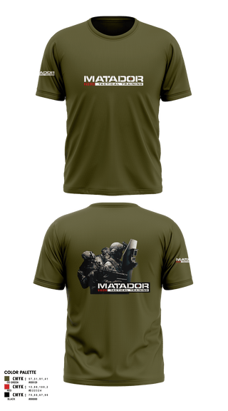Short Sleeve Performance Shirt, Matador Tactical, , Teamtime, Team time, sublimation, custom sports apparel, team uniforms, spirit wear, spiritwear, sports uniforms, custom shirts, team store, custom team store, fundraiser sports, apparel fundraiser