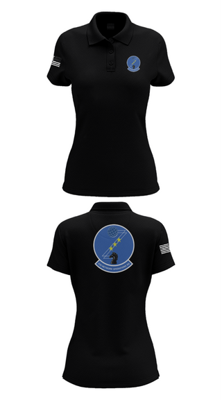 Women's Short Sleeve Performance Polo, 83 NOS, Air Force, Teamtime, Team time, sublimation, custom sports apparel, team uniforms, spirit wear, spiritwear, sports uniforms, custom shirts, team store, custom team store, fundraiser sports, apparel fundraiser