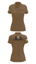 806 Marines 13874790 Women's Short Sleeve Performance Polo  - 15