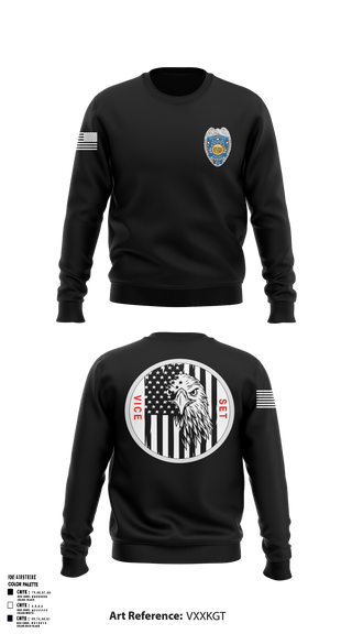 Crew Neck Sweatshirt, Vice Narcotics, , Teamtime, Team time, sublimation, custom sports apparel, team uniforms, spirit wear, spiritwear, sports uniforms, custom shirts, team store, custom team store, fundraiser sports, apparel fundraiser