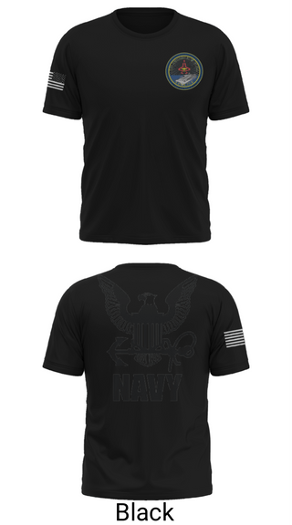 Short Sleeve Performance Shirt, Cvn 77 IM-5, Navy, Teamtime, Team time, sublimation, custom sports apparel, team uniforms, spirit wear, spiritwear, sports uniforms, custom shirts, team store, custom team store, fundraiser sports, apparel fundraiser