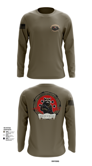 Long Sleeve Performance Shirt, 441st Engineer Company, Army, Teamtime, Team time, sublimation, custom sports apparel, team uniforms, spirit wear, spiritwear, sports uniforms, custom shirts, team store, custom team store, fundraiser sports, apparel fundraiser