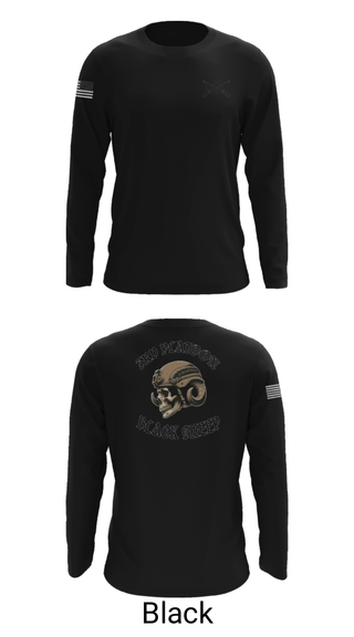 Long Sleeve Performance Shirt, Delta company 114, Army, Teamtime, Team time, sublimation, custom sports apparel, team uniforms, spirit wear, spiritwear, sports uniforms, custom shirts, team store, custom team store, fundraiser sports, apparel fundraiser