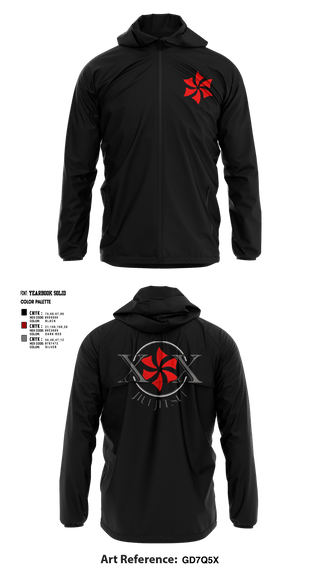 Windbreaker, 10-10 Jiu Jitsu, Wrestling, Teamtime, Team time, sublimation, custom sports apparel, team uniforms, spirit wear, spiritwear, sports uniforms, custom shirts, team store, custom team store, fundraiser sports, apparel fundraiser