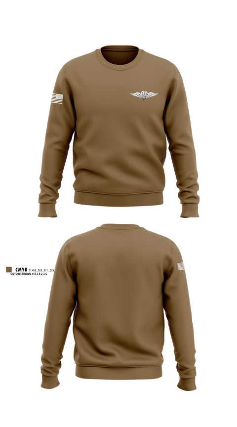 Crew Neck Sweatshirt, E co, Army, Teamtime, Team time, sublimation, custom sports apparel, team uniforms, spirit wear, spiritwear, sports uniforms, custom shirts, team store, custom team store, fundraiser sports, apparel fundraiser
