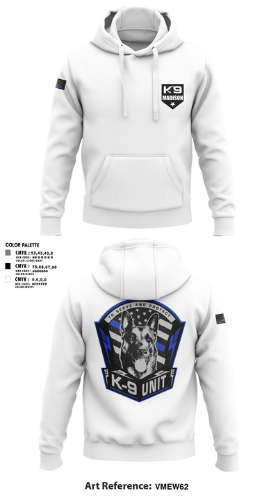 K-9 37862804 Hoodie - 2