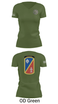 1st Det. Royal Lao Airborne 88518562 Women's Short Sleeve V-neck Shirt - 48