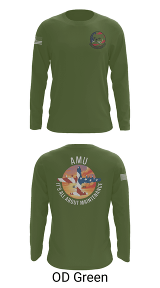 Long Sleeve Performance Shirt, 910th AMU, Air Force, Teamtime, Team time, sublimation, custom sports apparel, team uniforms, spirit wear, spiritwear, sports uniforms, custom shirts, team store, custom team store, fundraiser sports, apparel fundraiser