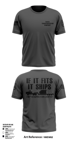 Short Sleeve Performance Shirt, 740TH TRANSPORTATION COMPANY, National Guard, Teamtime, Team time, sublimation, custom sports apparel, team uniforms, spirit wear, spiritwear, sports uniforms, custom shirts, team store, custom team store, fundraiser sports, apparel fundraiser