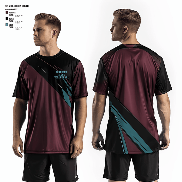 Short Sleeve Performance Shirt, BingBong, Men's Volleyball, Teamtime, Team time, sublimation, custom sports apparel, team uniforms, spirit wear, spiritwear, sports uniforms, custom shirts, team store, custom team store, fundraiser sports, apparel fundraiser