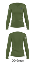 16th amu 31392423 Women's Long Sleeve V-neck Shirt - 56