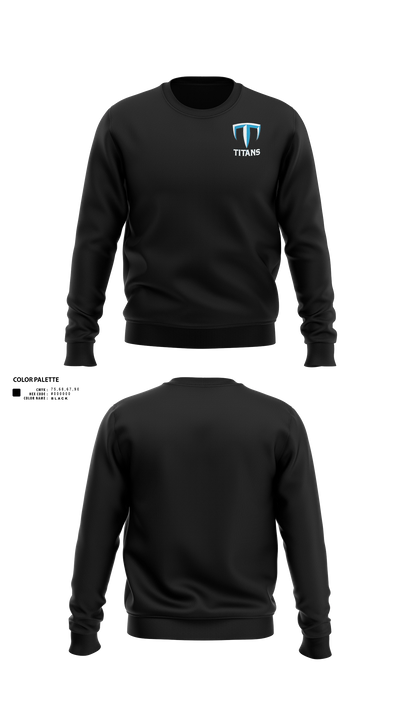 Titans 72220238 Crew Neck Sweatshirt - 30