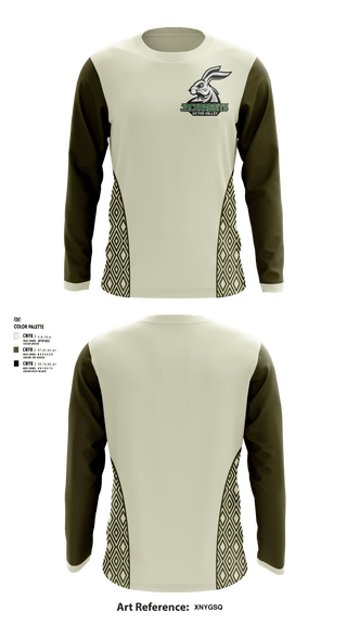 Long Sleeve Performance Shirt, JackRabbits, Men's Basketball, Teamtime, Team time, sublimation, custom sports apparel, team uniforms, spirit wear, spiritwear, sports uniforms, custom shirts, team store, custom team store, fundraiser sports, apparel fundraiser