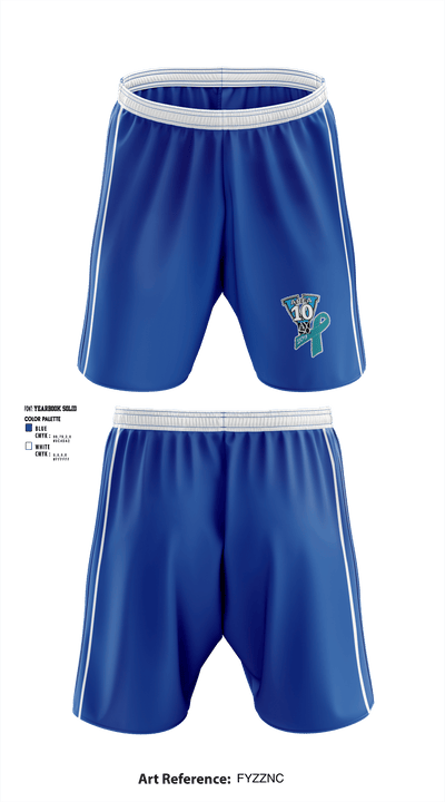 AYSO AREA 10V 37411197 Mens Soccer Shorts - 1