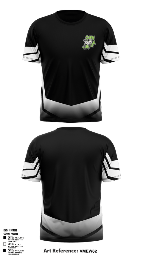 Short Sleeve Performance Shirt, Cash Junkies Elite, Men's Basketball, Teamtime, Team time, sublimation, custom sports apparel, team uniforms, spirit wear, spiritwear, sports uniforms, custom shirts, team store, custom team store, fundraiser sports, apparel fundraiser