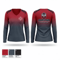 Johnstown 17711126 Women's Long Sleeve V-neck Shirt - 1