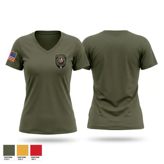 Womens Short Sleeve Vneck Shirt, Wilson County Sheriff’s Department, Police, Teamtime, Team time, sublimation, custom sports apparel, team uniforms, spirit wear, spiritwear, sports uniforms, custom shirts, team store, custom team store, fundraiser sports, apparel fundraiser
