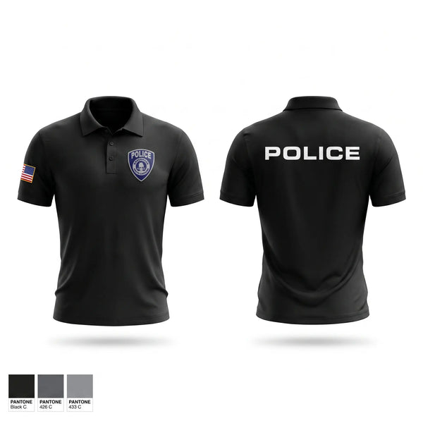 Short Sleeve Performance Polo, GWDPD, Police, Teamtime, Team time, sublimation, custom sports apparel, team uniforms, spirit wear, spiritwear, sports uniforms, custom shirts, team store, custom team store, fundraiser sports, apparel fundraiser