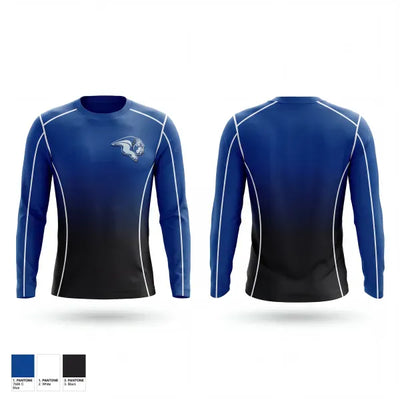 Sutherlin bulldogs 57782923 Long Sleeve Performance Shirt 1