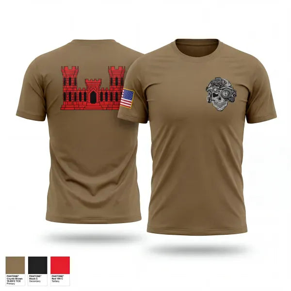 Short Sleeve Performance Shirt, 58th CEC, Army, Teamtime, Team time, sublimation, custom sports apparel, team uniforms, spirit wear, spiritwear, sports uniforms, custom shirts, team store, custom team store, fundraiser sports, apparel fundraiser