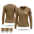 C co 1 279 Women's Long Sleeve V-neck Shirt - 1