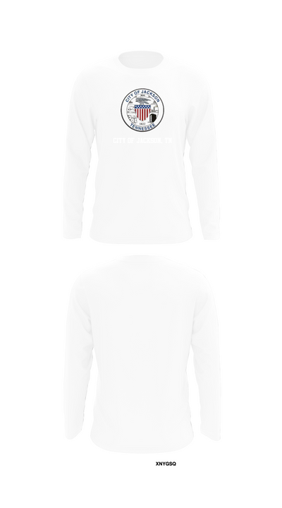 City of Jackson, TN 18192760 Long Sleeve Performance Shirt 8