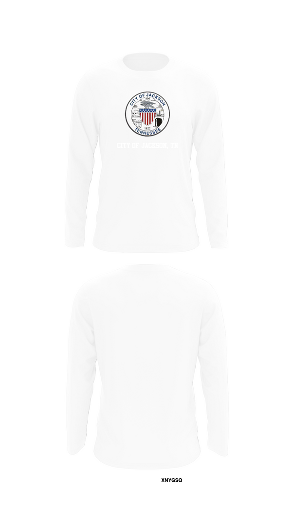 Long Sleeve Performance Shirt, City of Jackson, TN, , Teamtime, Team time, sublimation, custom sports apparel, team uniforms, spirit wear, spiritwear, sports uniforms, custom shirts, team store, custom team store, fundraiser sports, apparel fundraiser
