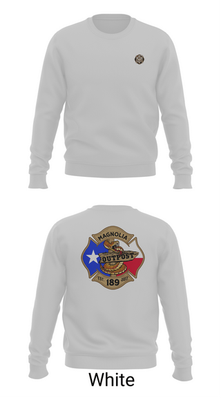 Crew Neck Sweatshirt, Magnolia 189, Fire Department, Teamtime, Team time, sublimation, custom sports apparel, team uniforms, spirit wear, spiritwear, sports uniforms, custom shirts, team store, custom team store, fundraiser sports, apparel fundraiser