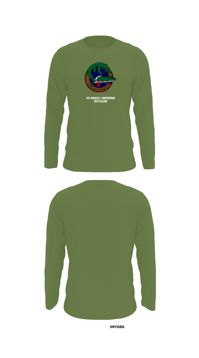 2d Assault Amphibian Battalion 2506897 Long Sleeve Performance Shirt 52