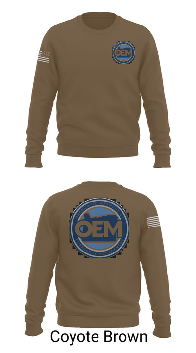 Oregon Emergency Management 48984222 Crew Neck Sweatshirt - 5