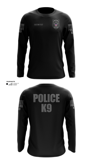 Long Sleeve Performance Shirt, PERRY POLICE DEPARTMENT, Police, Teamtime, Team time, sublimation, custom sports apparel, team uniforms, spirit wear, spiritwear, sports uniforms, custom shirts, team store, custom team store, fundraiser sports, apparel fundraiser