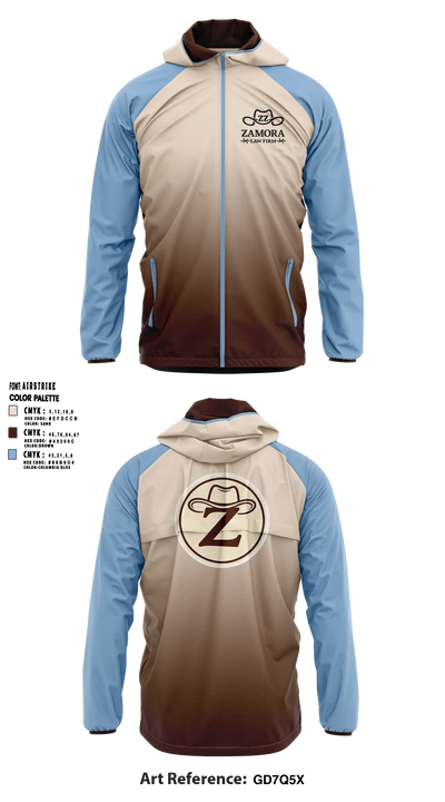 Zamora Law Firm Windbreaker - 5