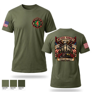 Old School Cotton Feel Shirt, Hart County Fire Department- Station 4, Fire Department, Teamtime, Team time, sublimation, custom sports apparel, team uniforms, spirit wear, spiritwear, sports uniforms, custom shirts, team store, custom team store, fundraiser sports, apparel fundraiser