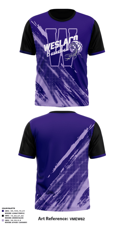 Weslaco Scorpions 41640937 Short Sleeve Performance Shirt - 1