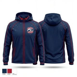 Windbreaker, Owensboro Bombers, Baseball, Teamtime, Team time, sublimation, custom sports apparel, team uniforms, spirit wear, spiritwear, sports uniforms, custom shirts, team store, custom team store, fundraiser sports, apparel fundraiser