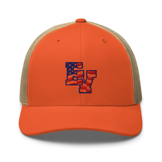 Patriots Retro Trucker Hat | Yupoong 6606